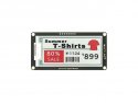 Display E-Paper 2,9inch 296x128px MH-ET Live zwart/rood met controller